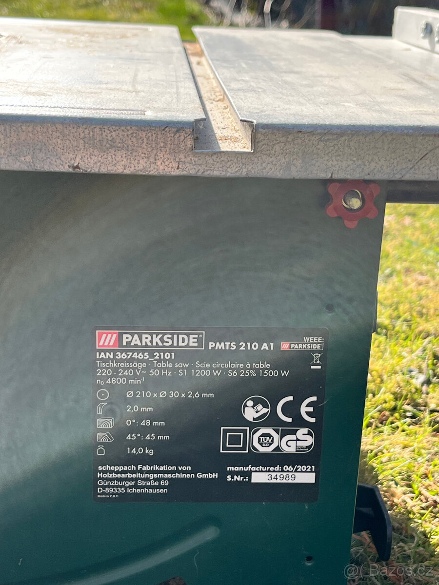 Stolní pila Parkside - 4