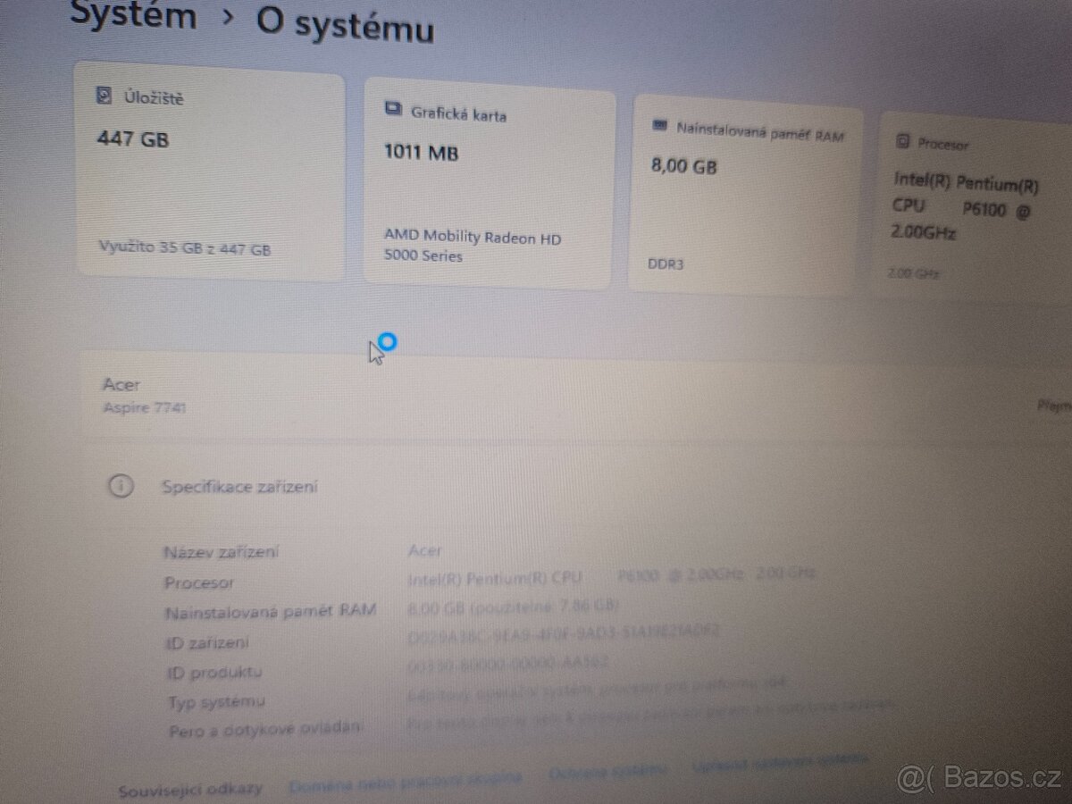 17.3" Acer 8gb RAM/512gb SSD/Win 11 - 4