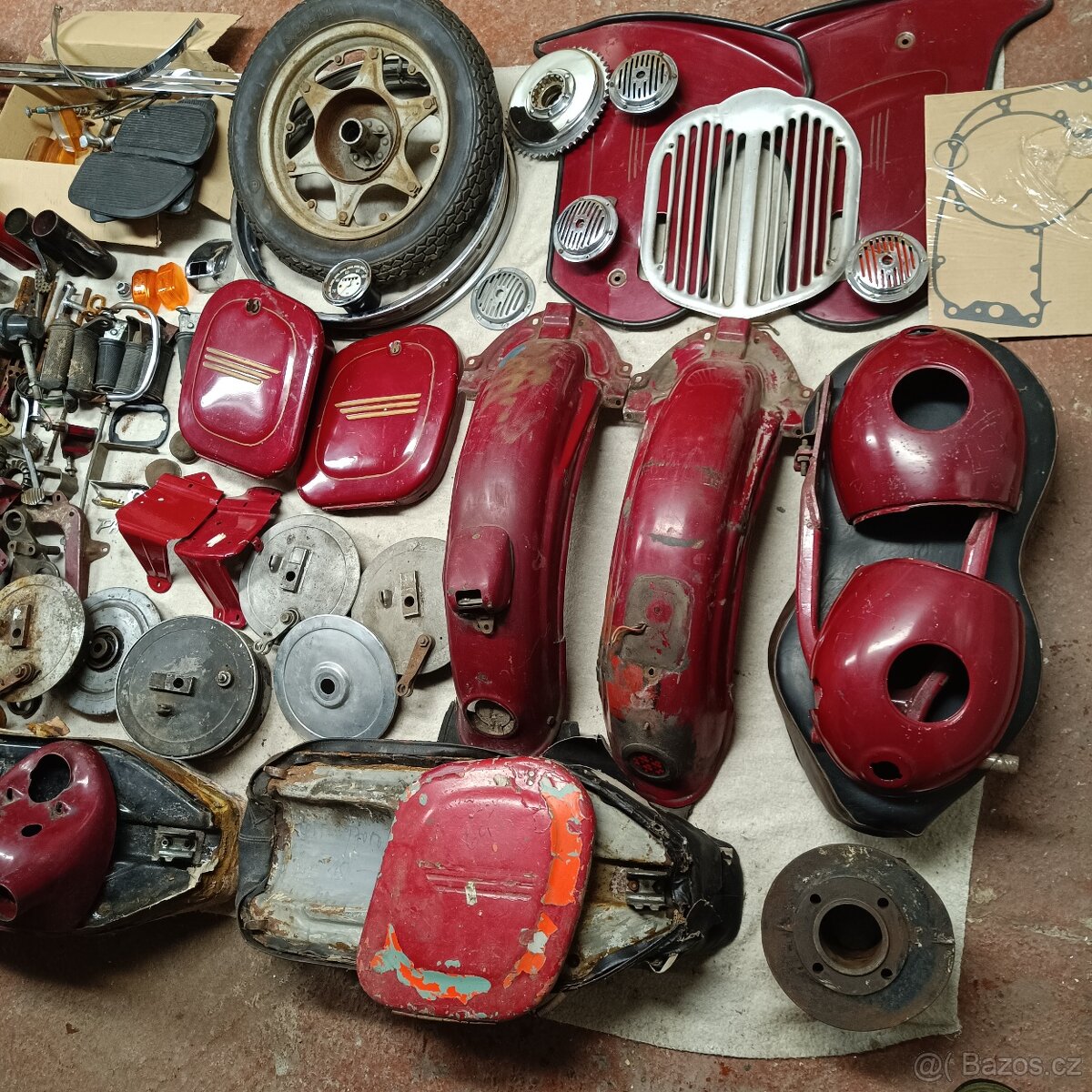 Jawa 250 kývačka nd - 4