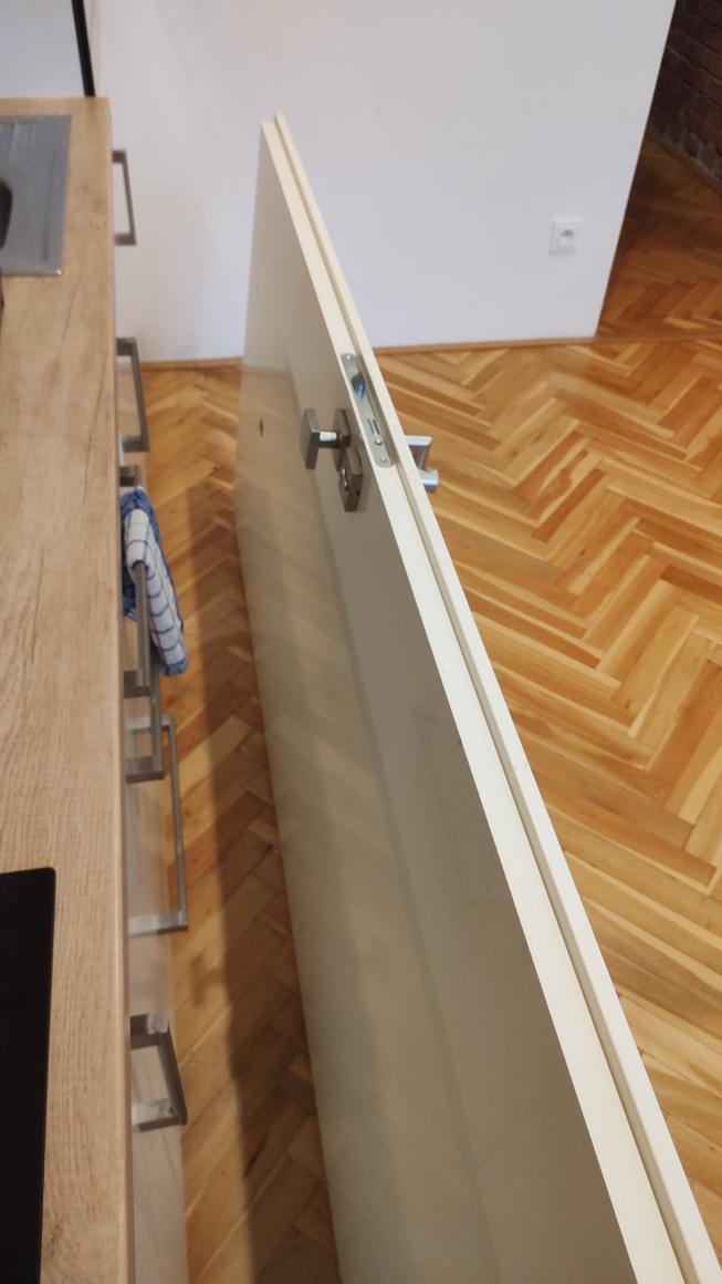 3x interiérové dveře 80 bílé EBC lak - 4