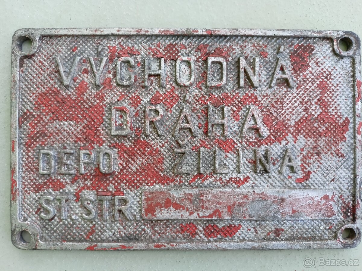 Lité štítky z lokomotivy - domovenky - 4