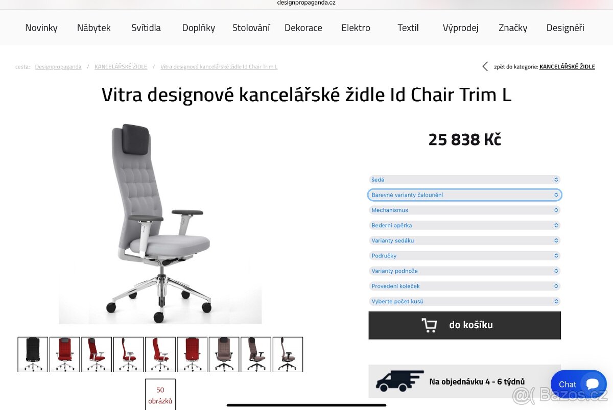 Kancelářská židle Vitra ID Trim L - 4