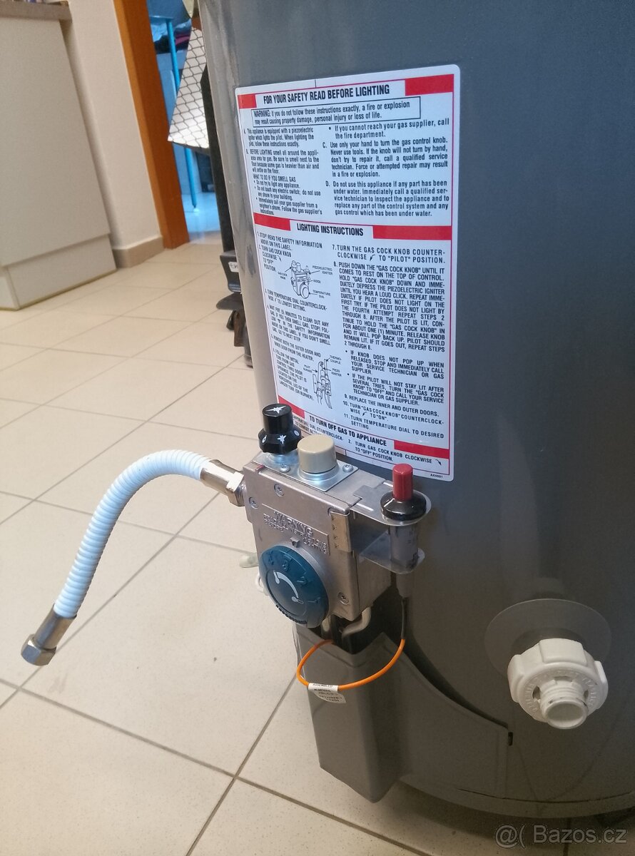 plynový boiler Enbra 114l - 4