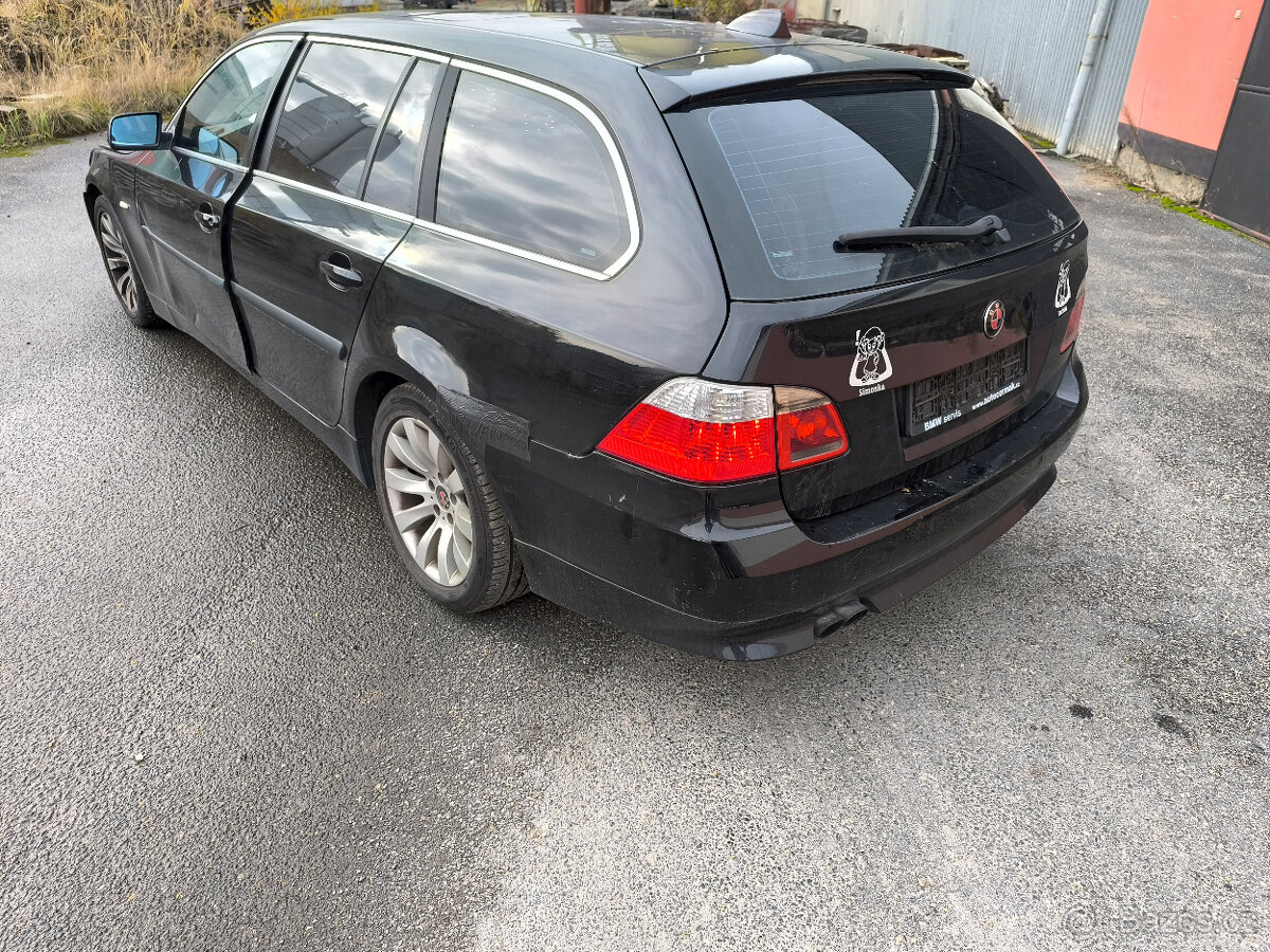 Bmw e61 525d 130kw veškeré náhradní díly z vozu - 4