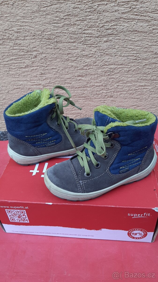 Dětské zdravotní zimní boty SuperFit vel. 26 - 4