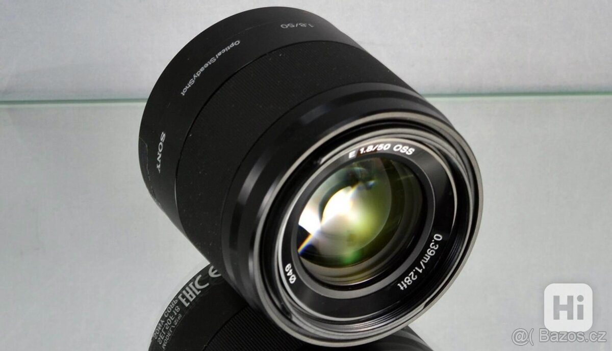Sony E 50mm f/1,8 OSS APS-C SteadyShotE mount - 4