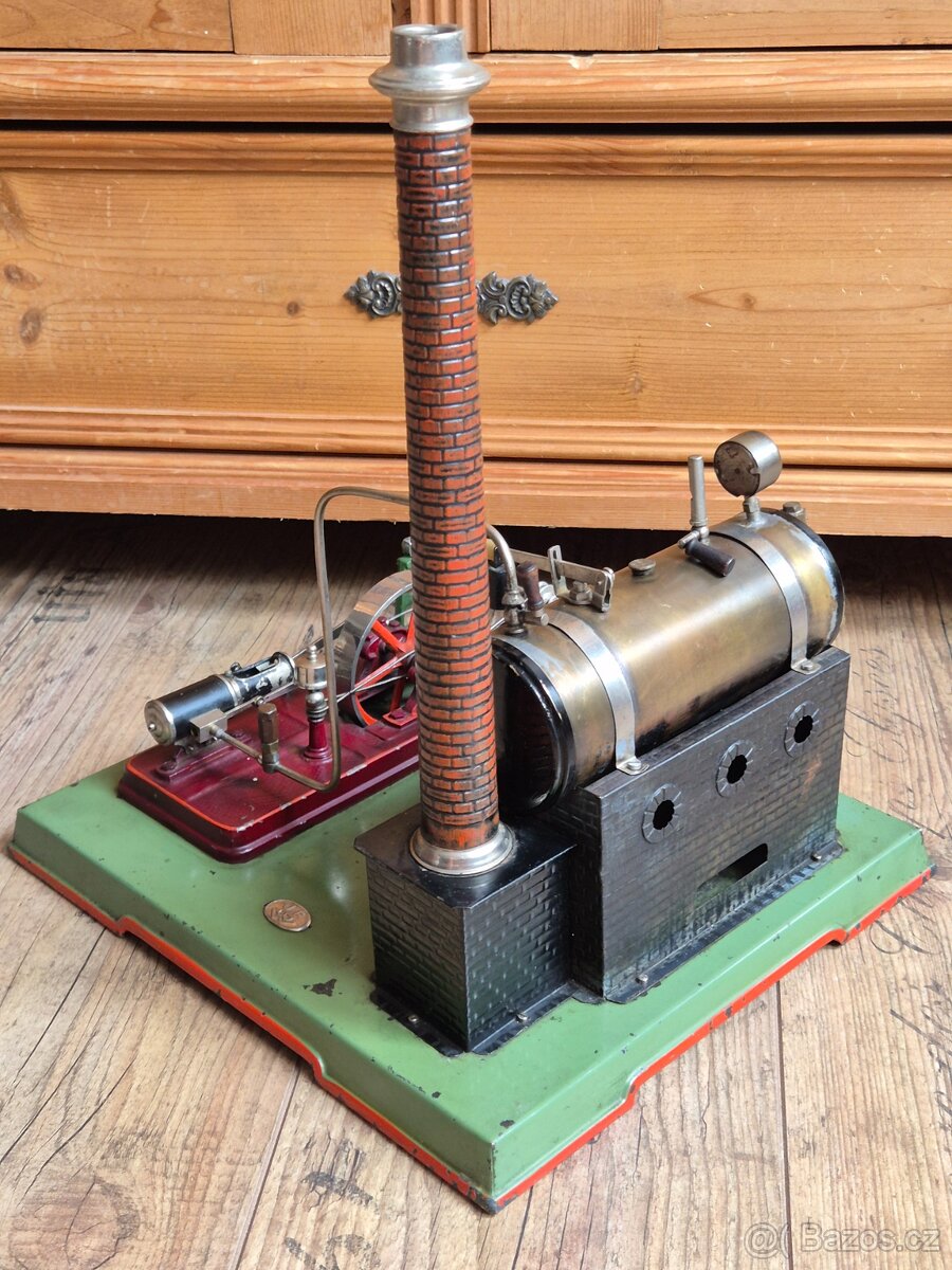 Starožitný parní stroj Josef Falk - Bing Werke, JF BW, 1932 - 4