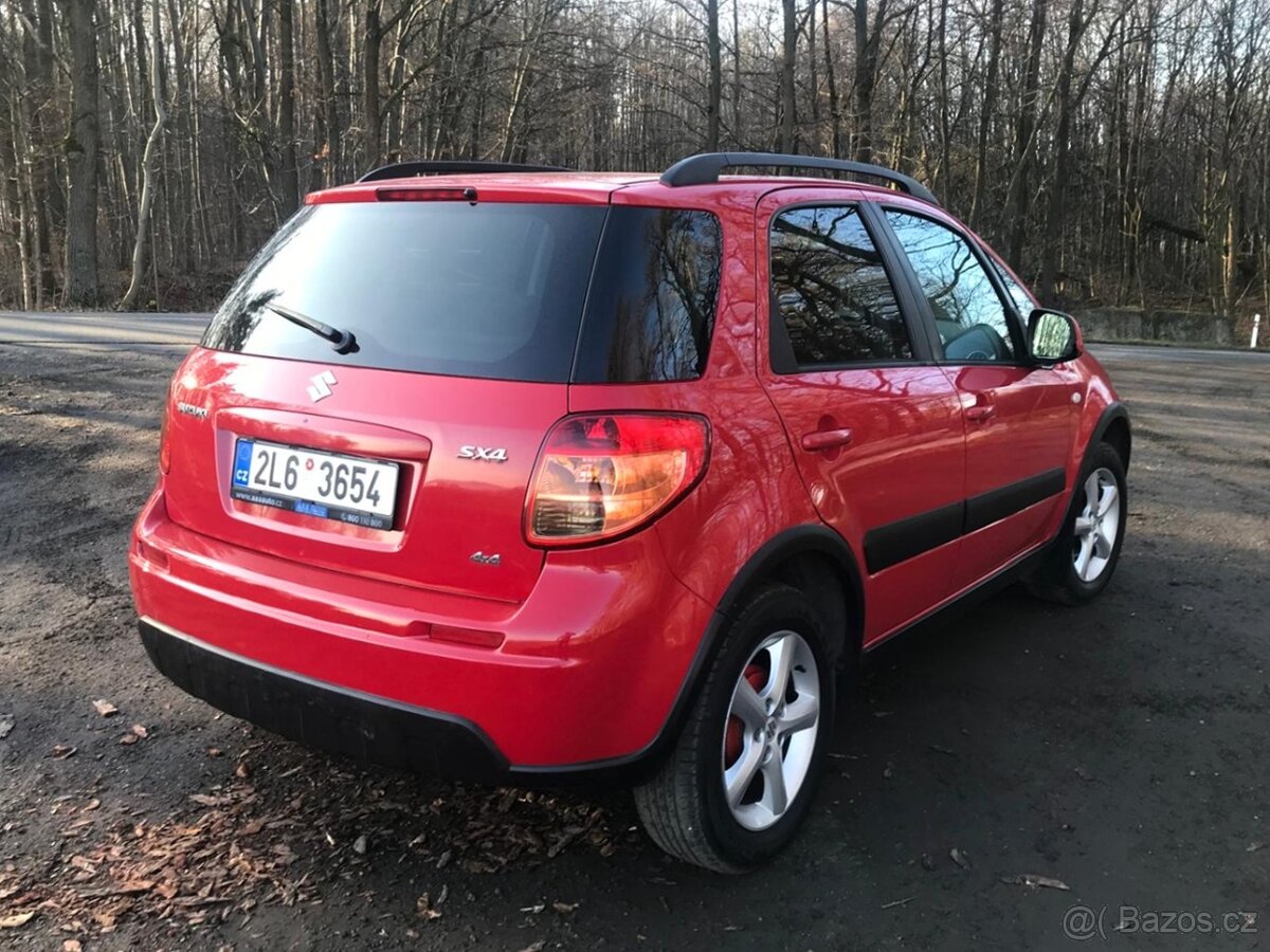 SUZUKI SX4 1.6i 79kW 4x4 2007, Alu, Klima, Tažné, Nová STK - 4