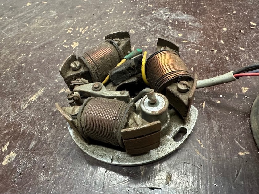 Predám zapalovaní rotor + stator ČZ 125c 150c zachovalé - 4