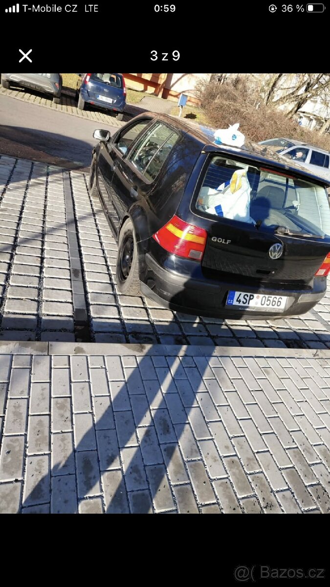 Volkswagen Golf IV 1.6i 74kw buď na nd nebo opravu - 4