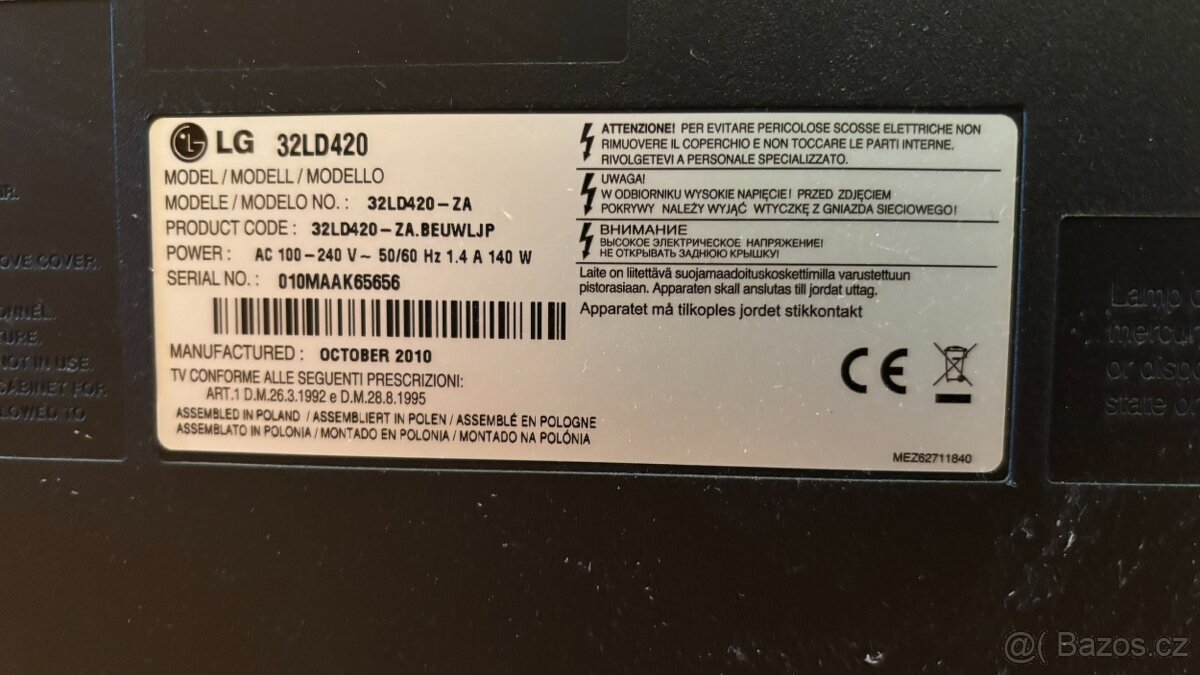 LCD televize LG - 4