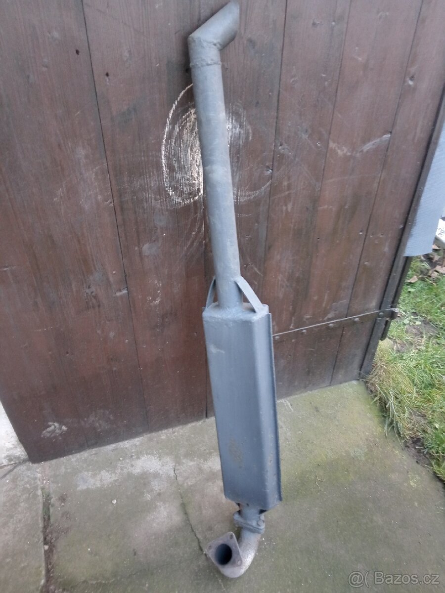 Výfuk zetor s lapačem jisker - i vyměním - 4