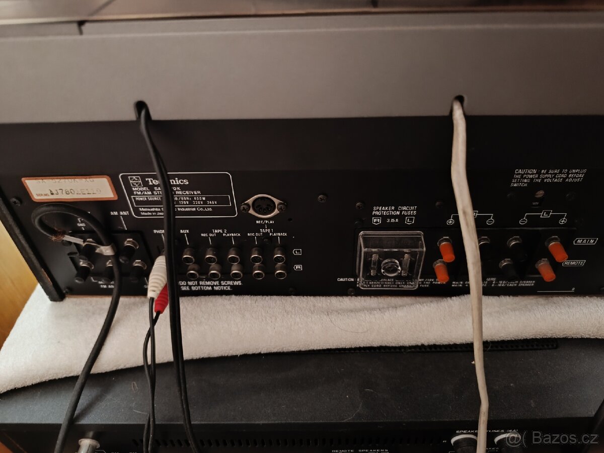 Klasický retro receiver Technics SA-5270K - 4