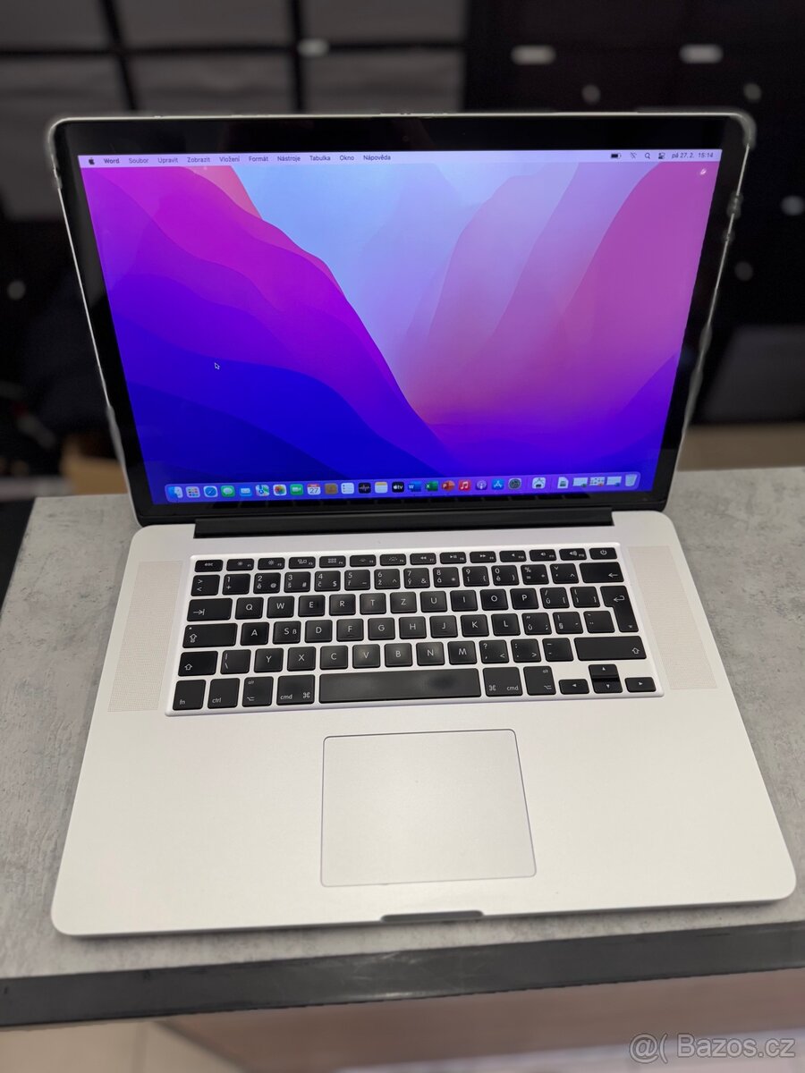 Apple MacBook Pro 15” i7/16/256 SSD 2015, MS OFFICE - 4