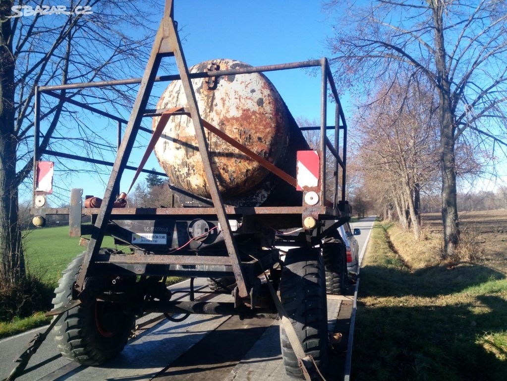 Prodám cisternový vlek BSS PS 701 7 tuna - 4