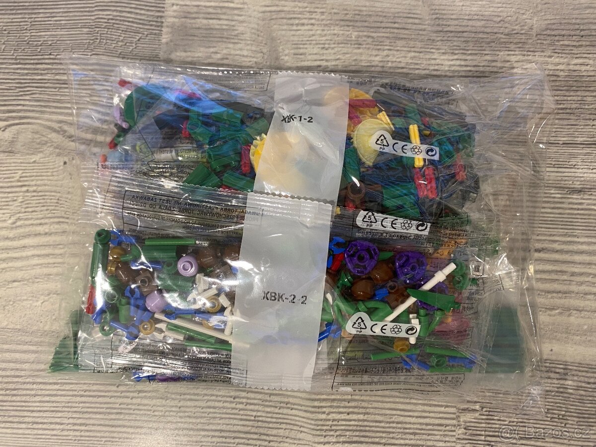 NOVÉ Kytice lučního kvítí - 939ks kostek - 4