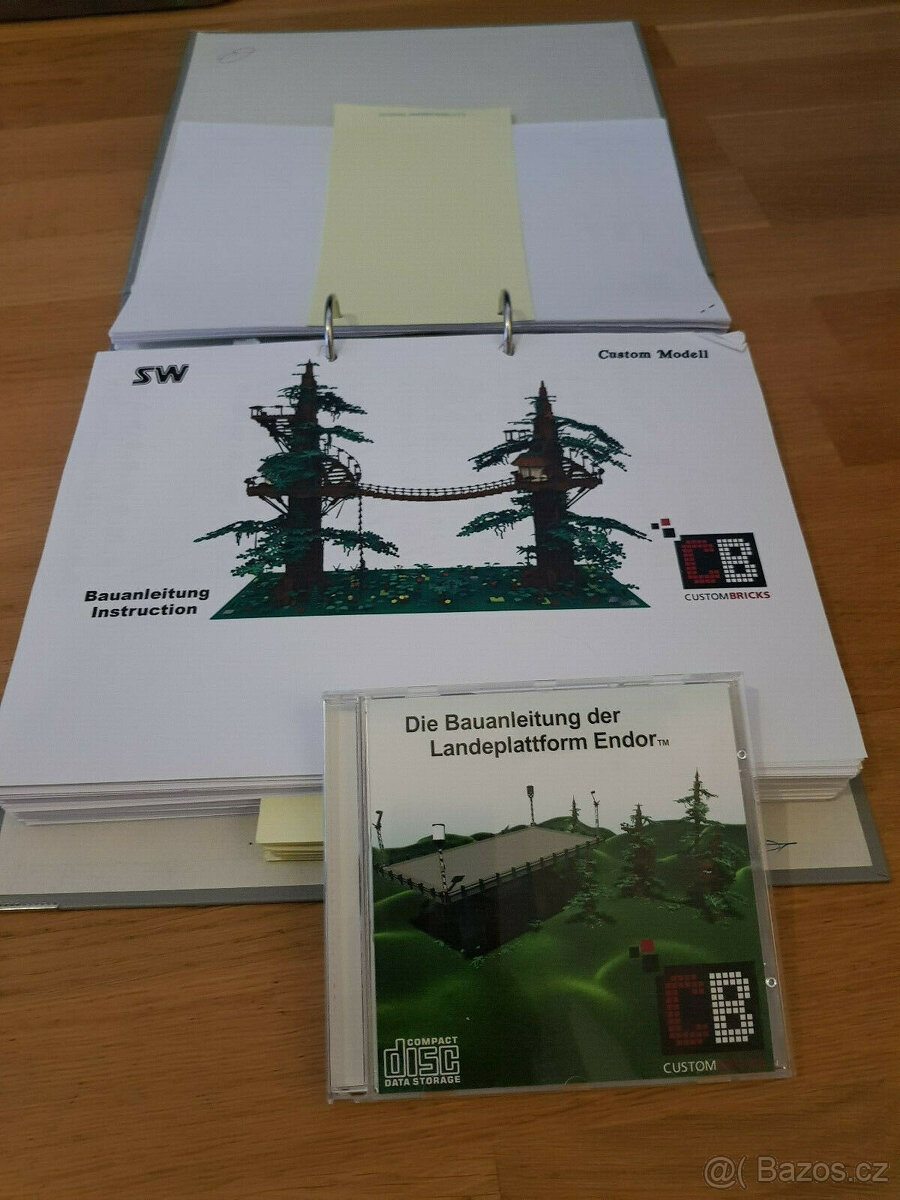 LEGO Star Wars přistávací plošina a stromy Endor MOC 10 900 - 4