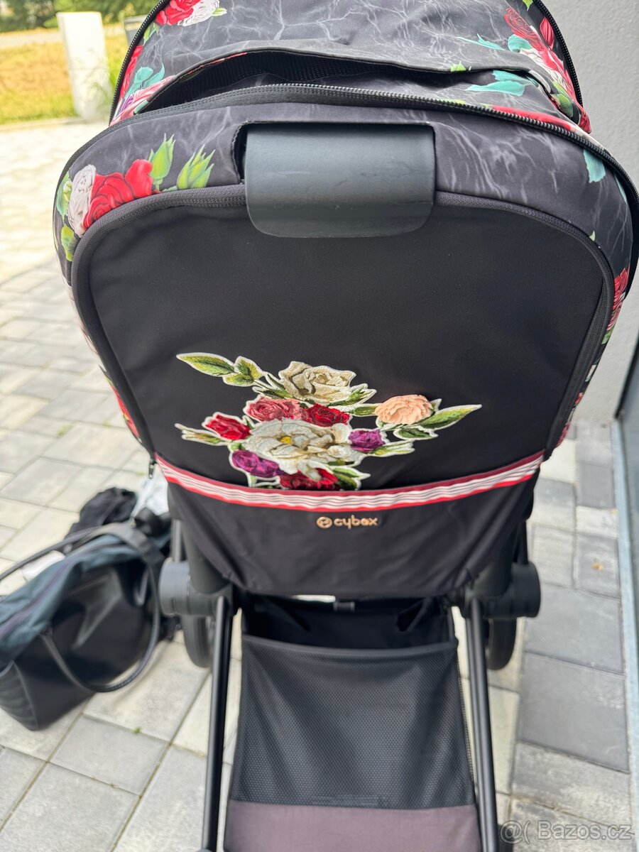 Cybex Priam 4 + Seat Pack Spring Blossom dark - 4