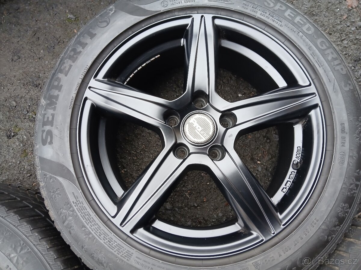 Prodám sadu ALU kol Proline 225/55R17 zimní - 4