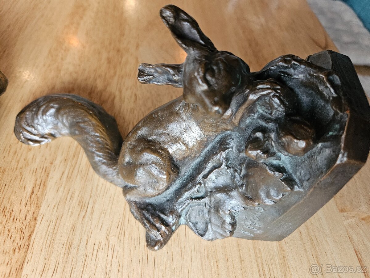 Bronzové zaražky na knihy - 4