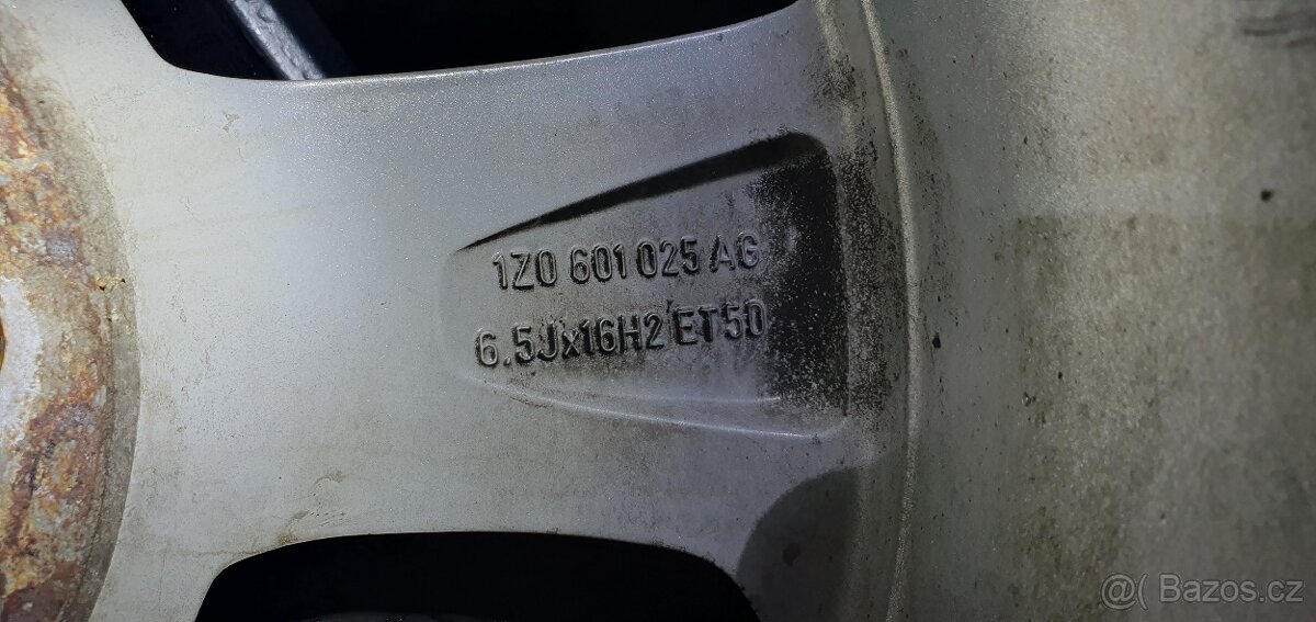 Alu kola 5x112 R16 ET50 - 4