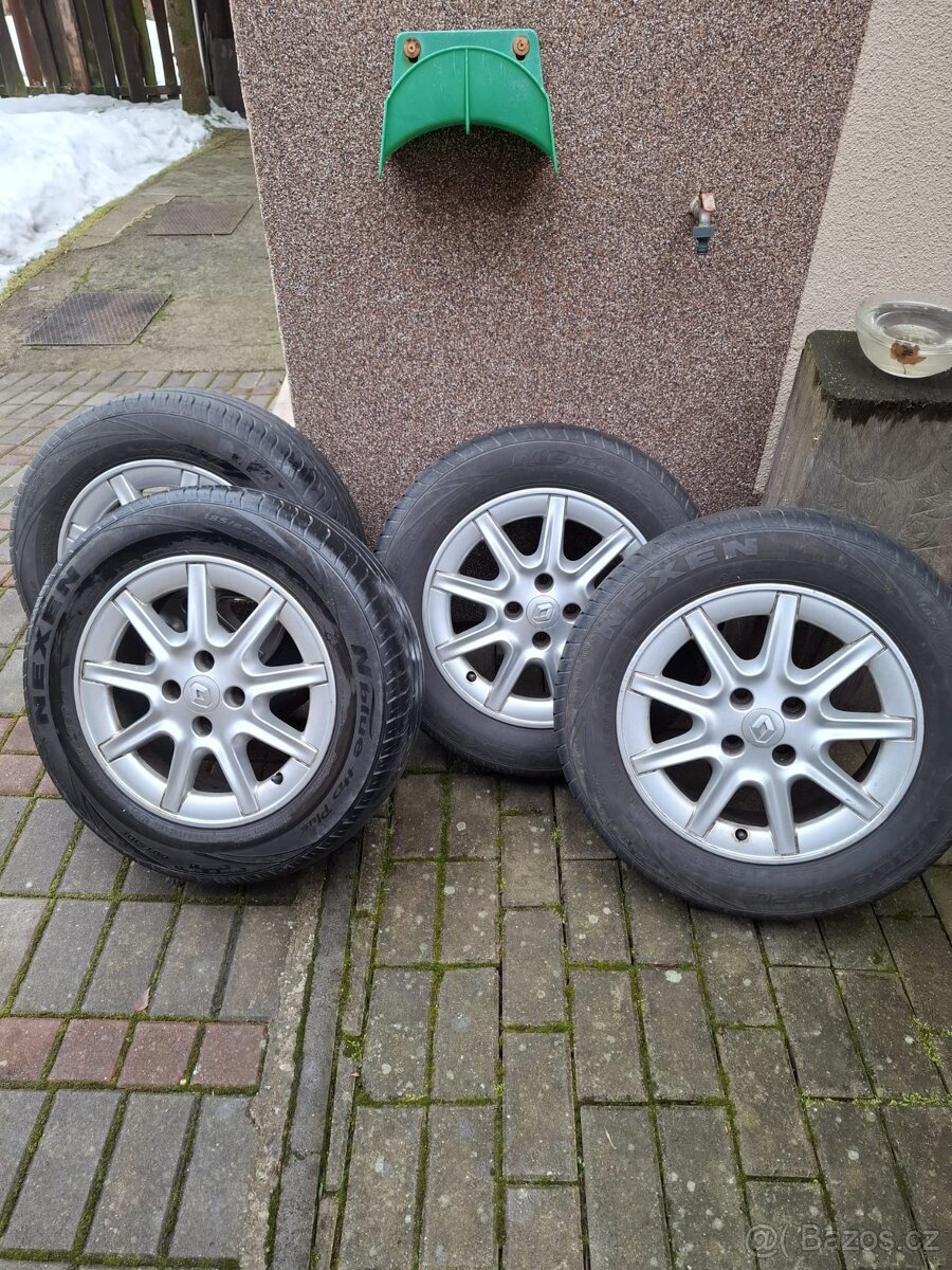 Renault alu disky 4x100 15" - 4