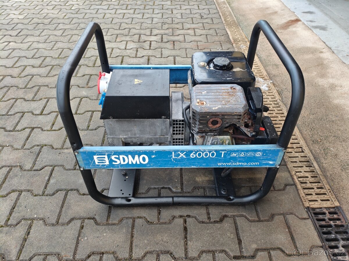 PRODÁM ELEKTROCENTRÁLU SDMO LX 6000T - 4