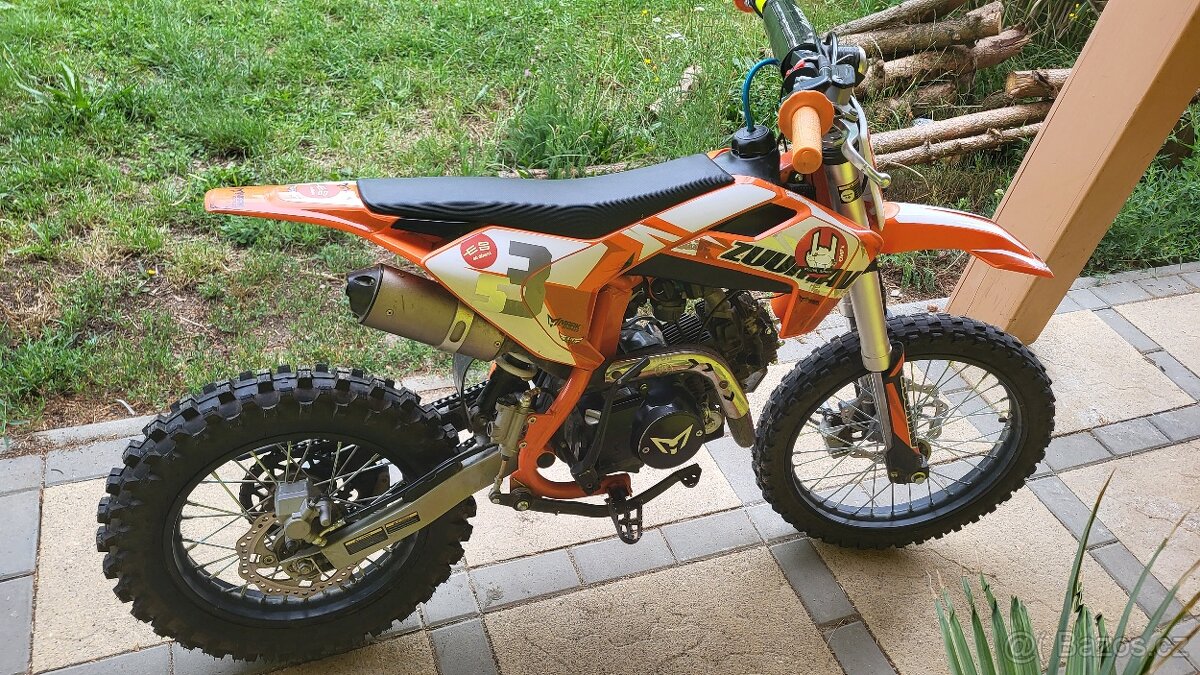 Pitbike zuumav 125ccm