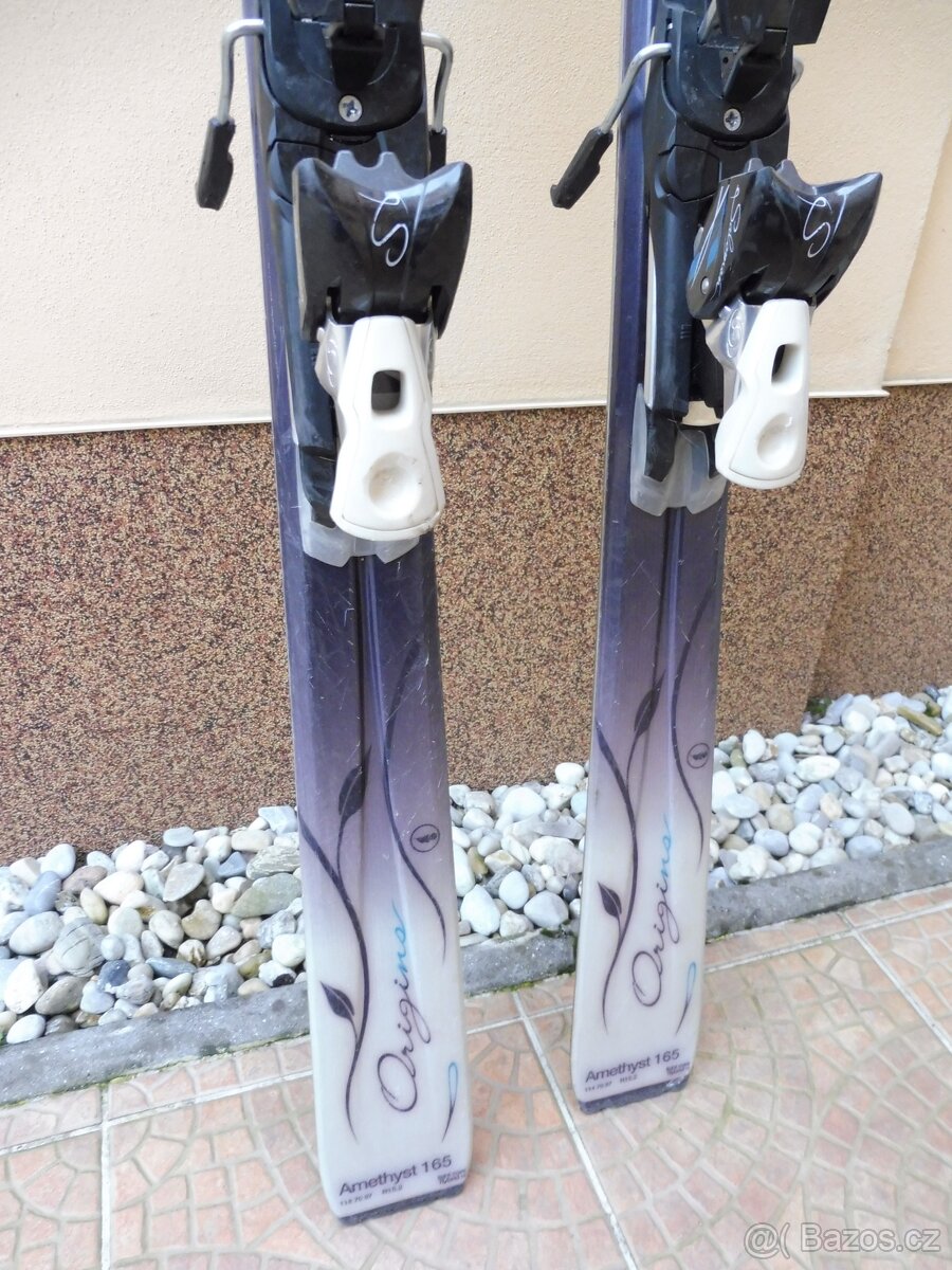 DÁMSKÉ LYŽE SALOMON AMETHYST 165CM/VÁZÁNÍ SALOMON - 4