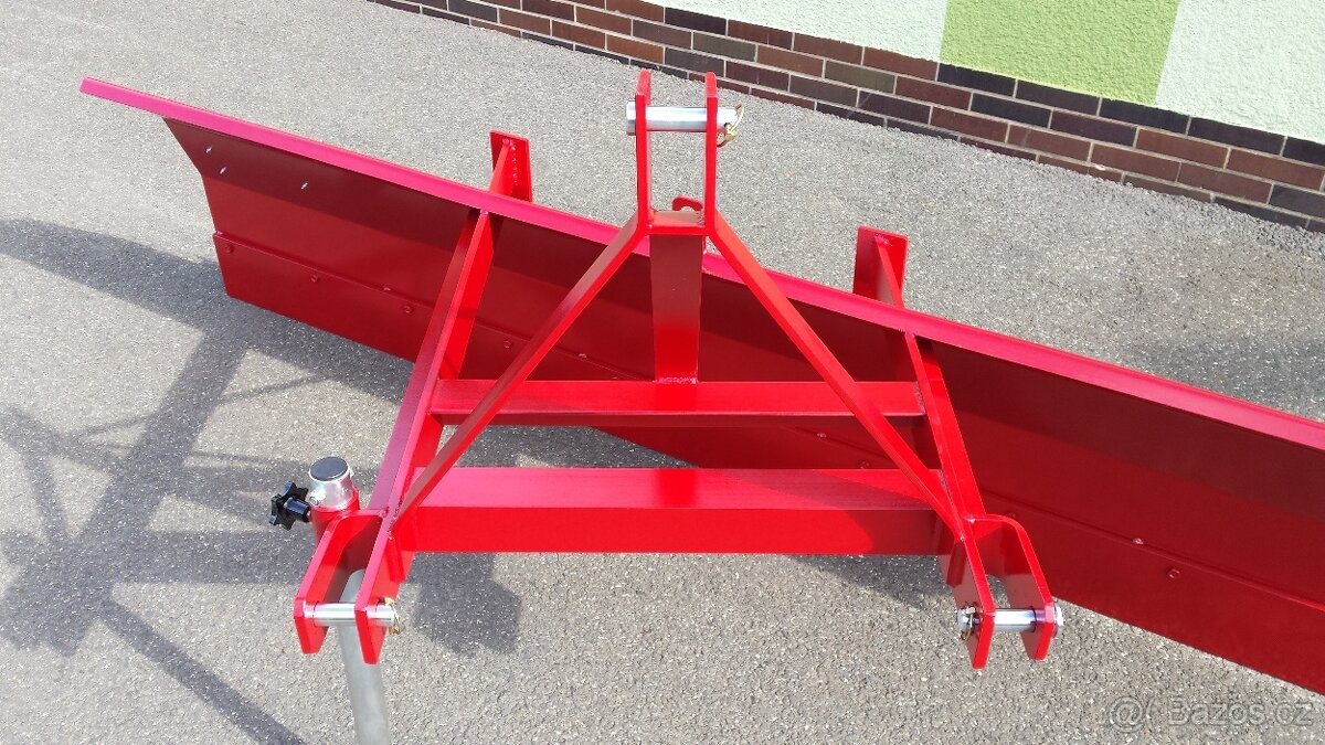 RADLICE na sníh 6mm za traktor - ocelový břit - 4