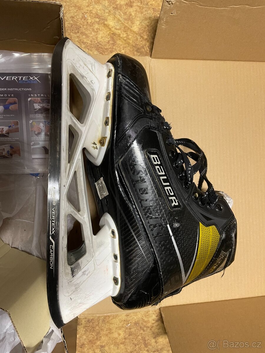 Brusle Bauer UltraSonic - custom made in Canada - vel.48 - 4