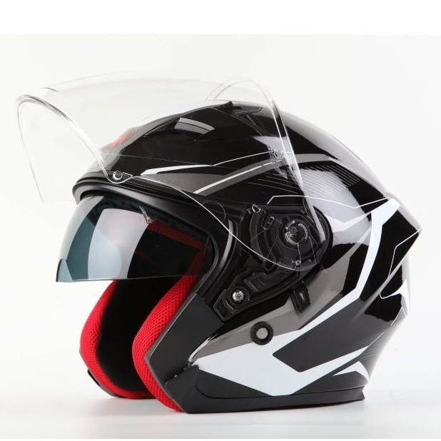 Helma MAXX černo/bílá lesklá - 4