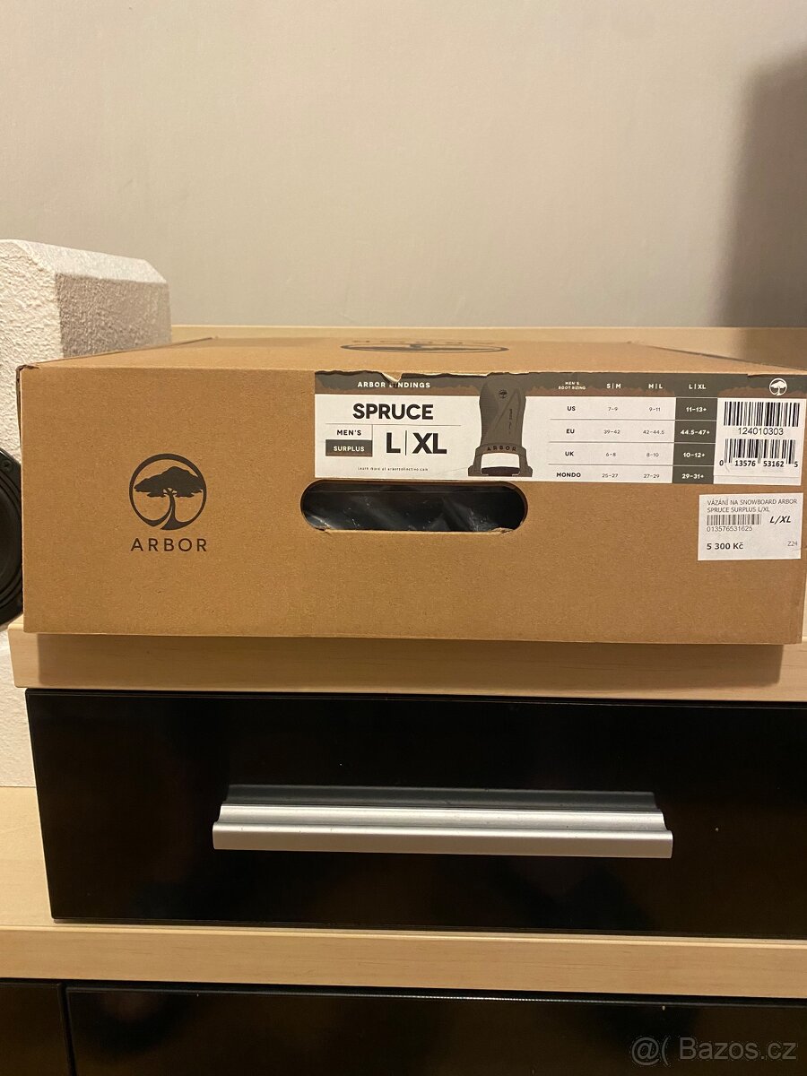 Vázání na snowboard Arbor - 4