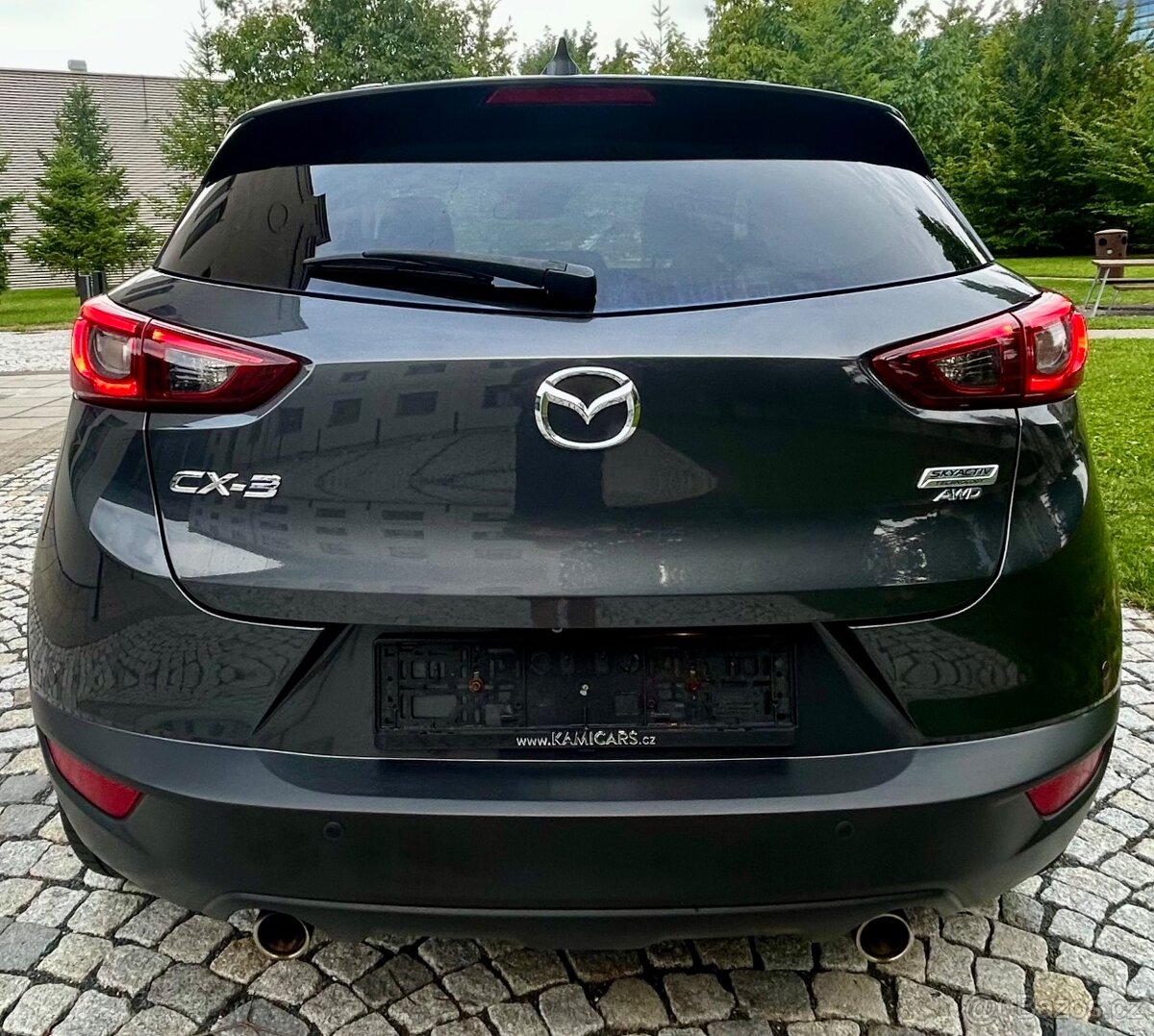 MAZDA CX-3 2.0i 110KW 4x4 KUŽE-LED-KAMERA-NAVI-HEADUP-VYHŘEV - 4