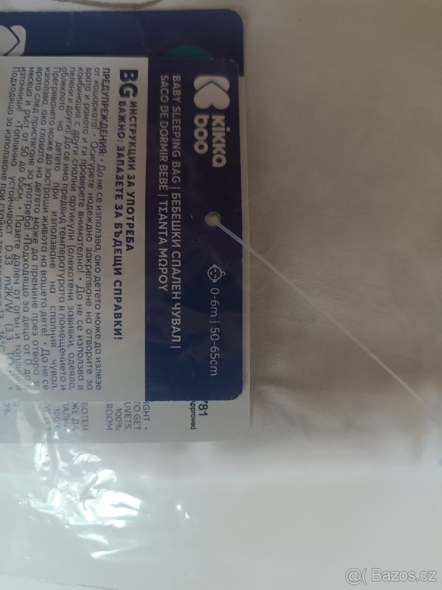 Spací pytel pro miminko 0–6 měsíců (cca 50–60 cm). - 4