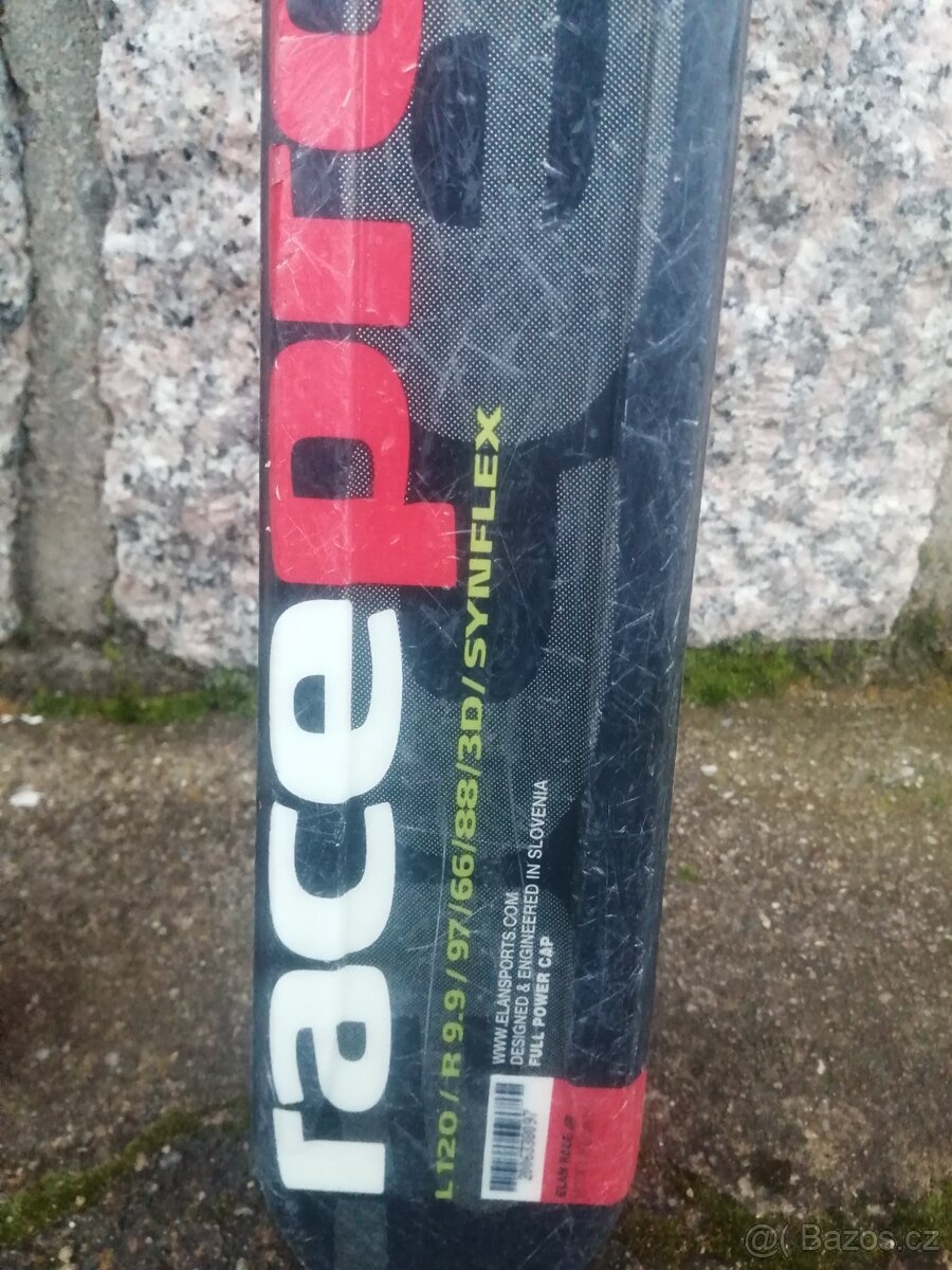 lyže 120 + lyžáky 23 - 4