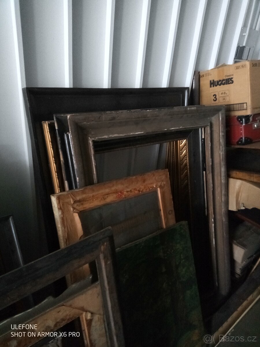 Rámy starožitné od obrazů - 4