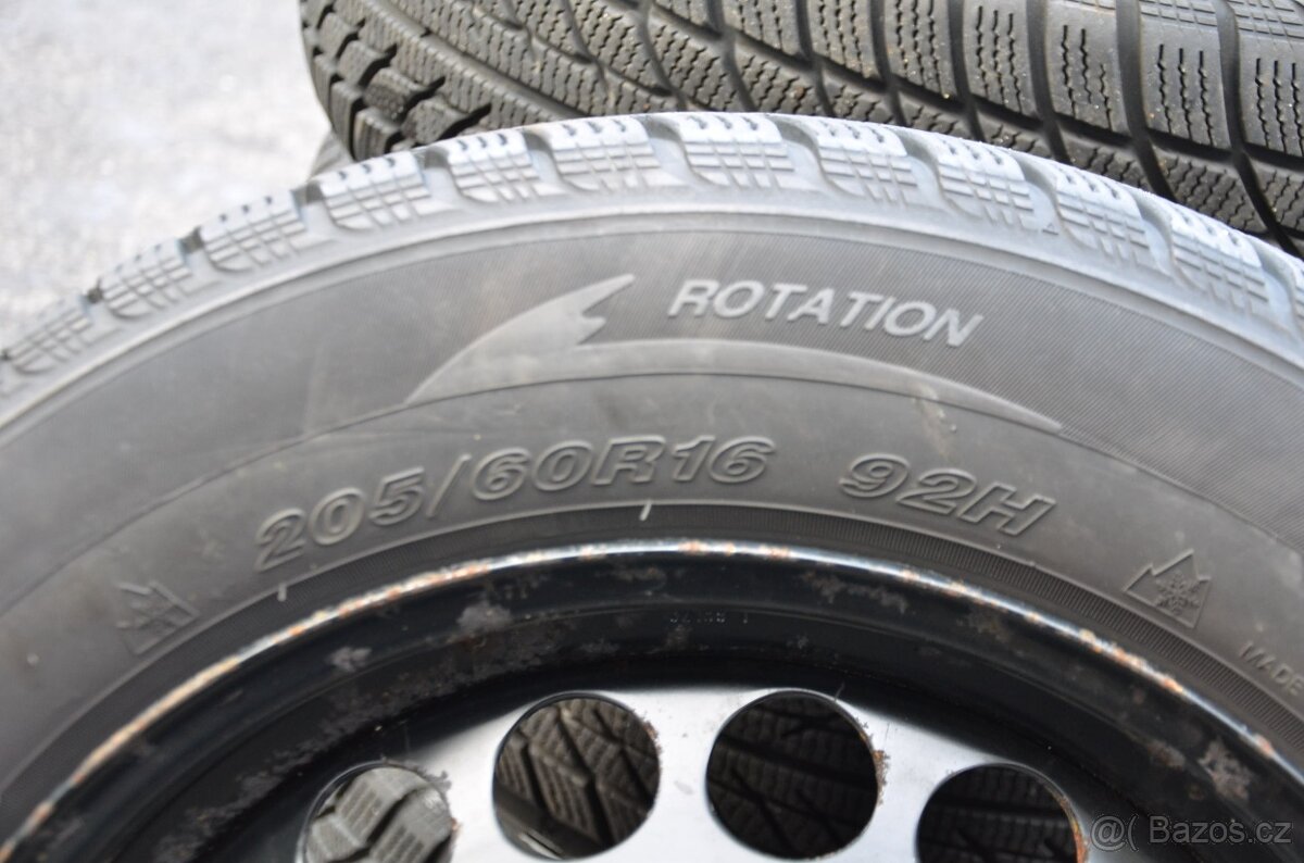 Audi A4, typ 8K - sada kompletních zimních kol - 4