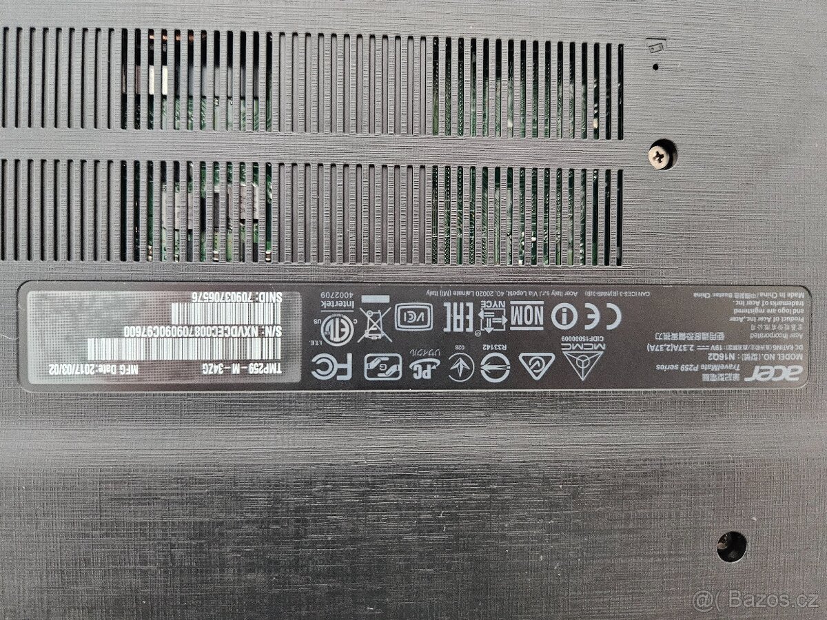 ACER TravelMate P259 CZ - 4