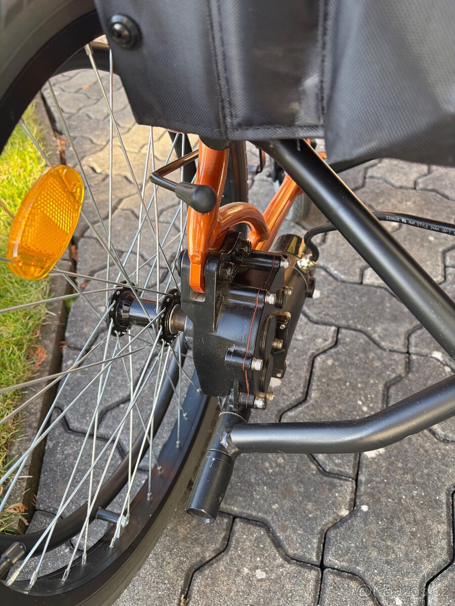 Prodám skládací elektrický invalidní vozík - 4