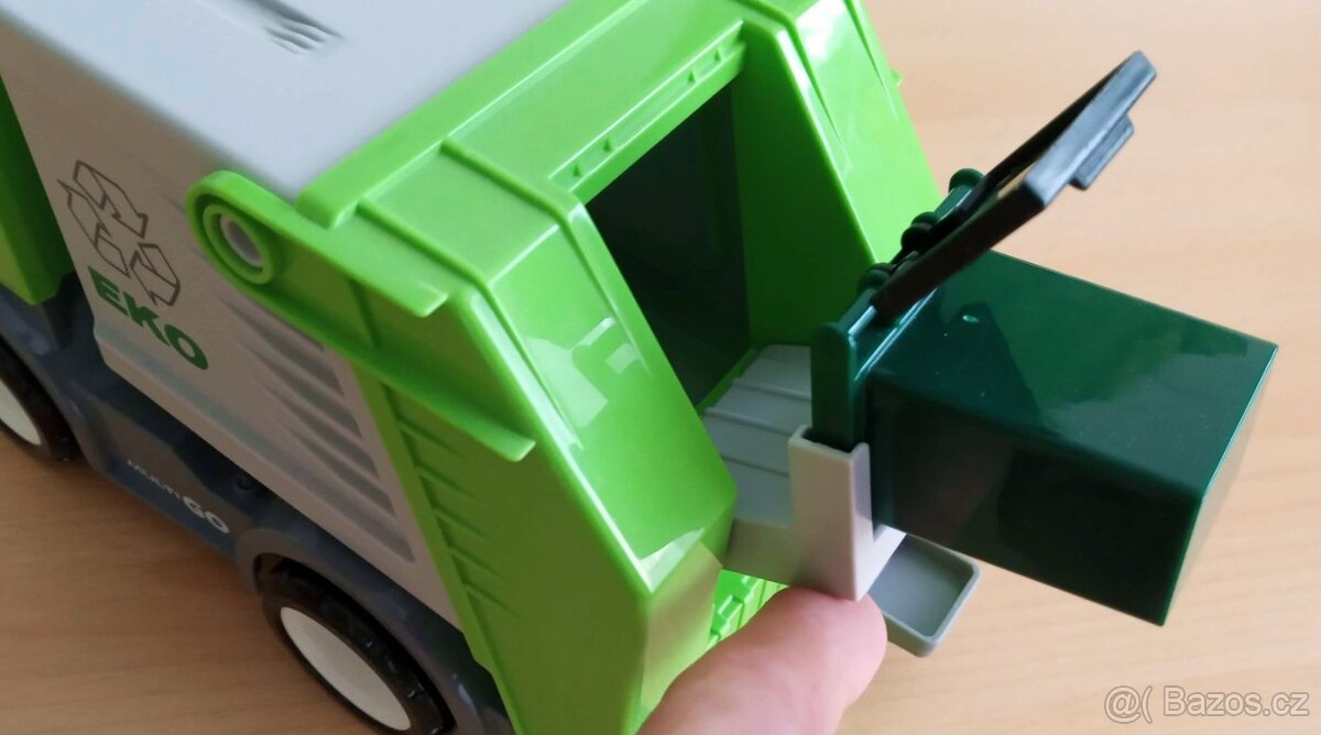 Popelářský vůz Multi GO pro IGRÁČKA - skvělý stav vč figurky - 4