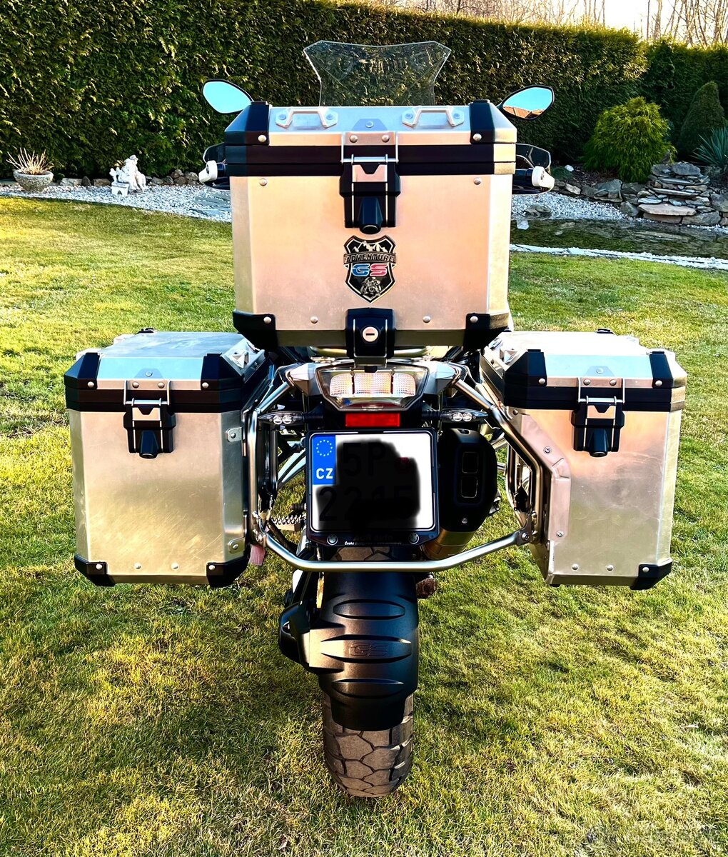 BMW R 1250 GS Adventure HP, zaruka, snizeny podvozek