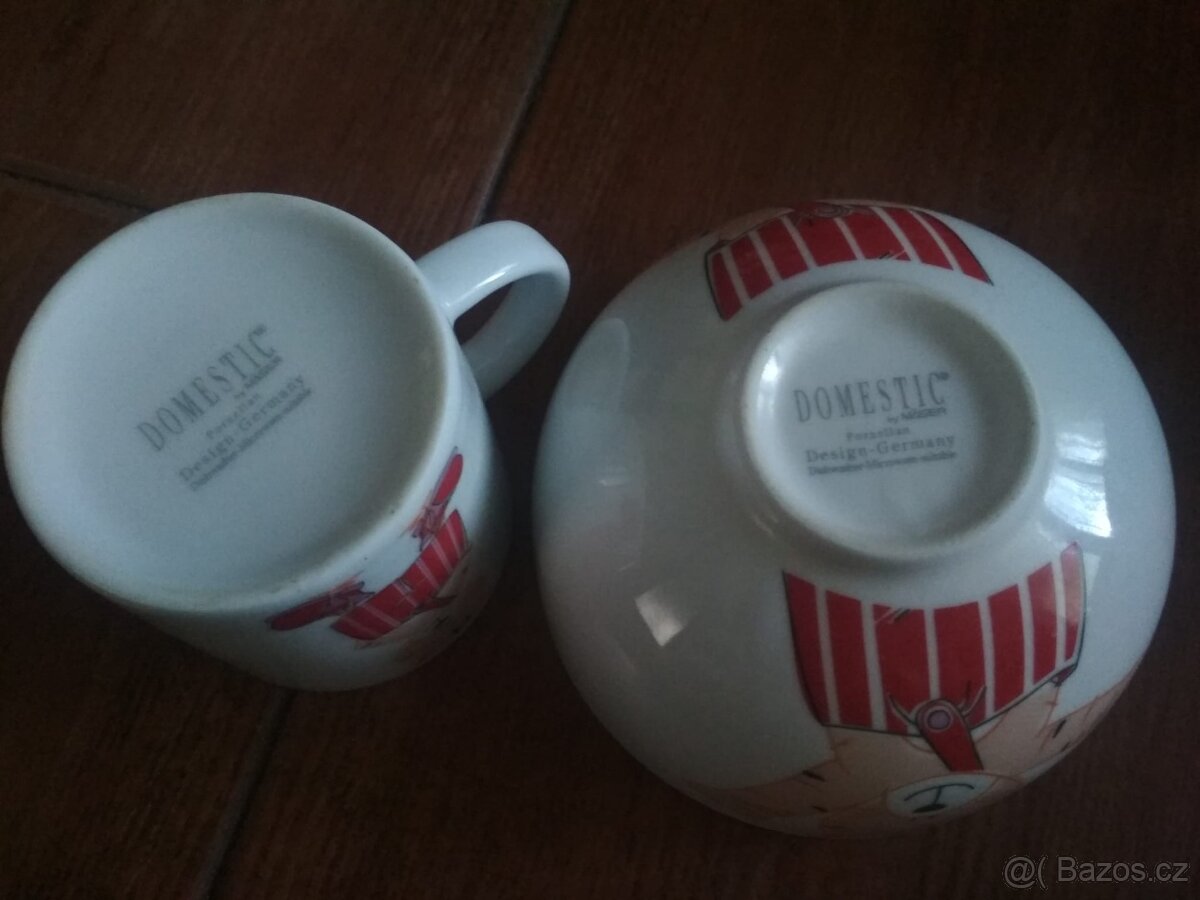 Dětský set - miska + hrnek - 4