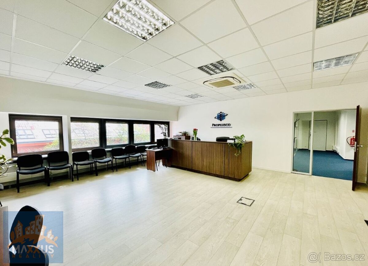 Hradčanská Office Center - pronájem kanceláře (900 m2), Prah - 4
