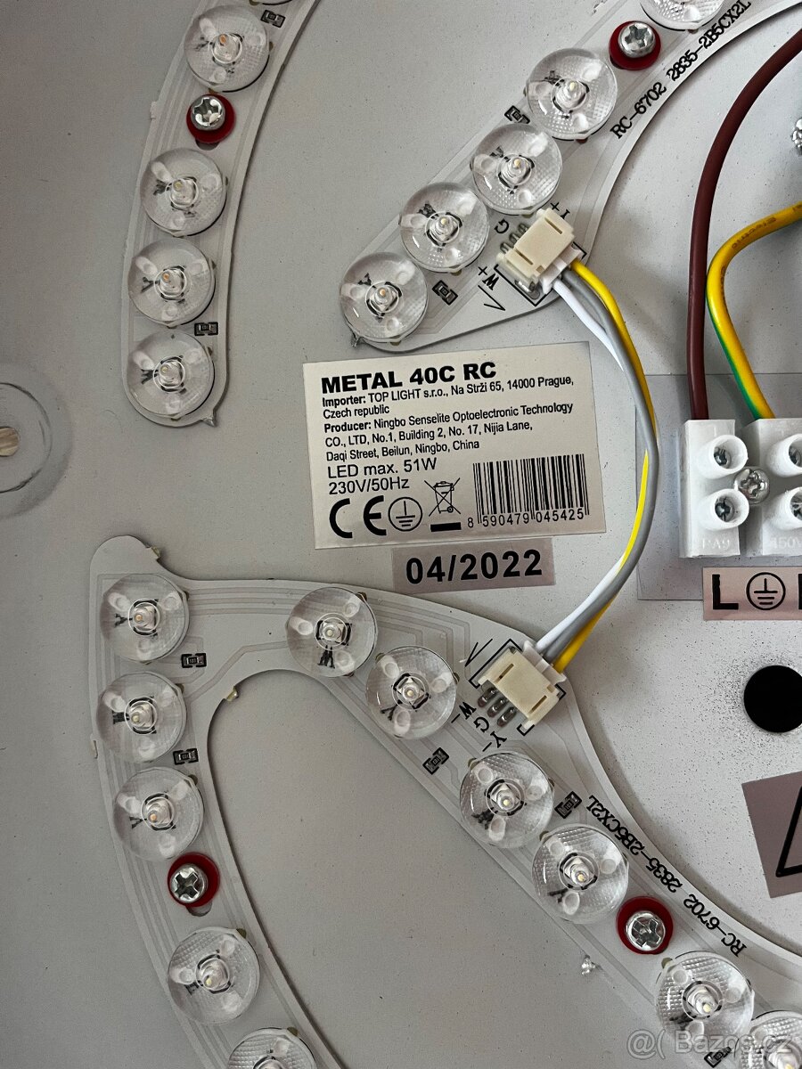 LED svitidla 40C RC cerne - 4