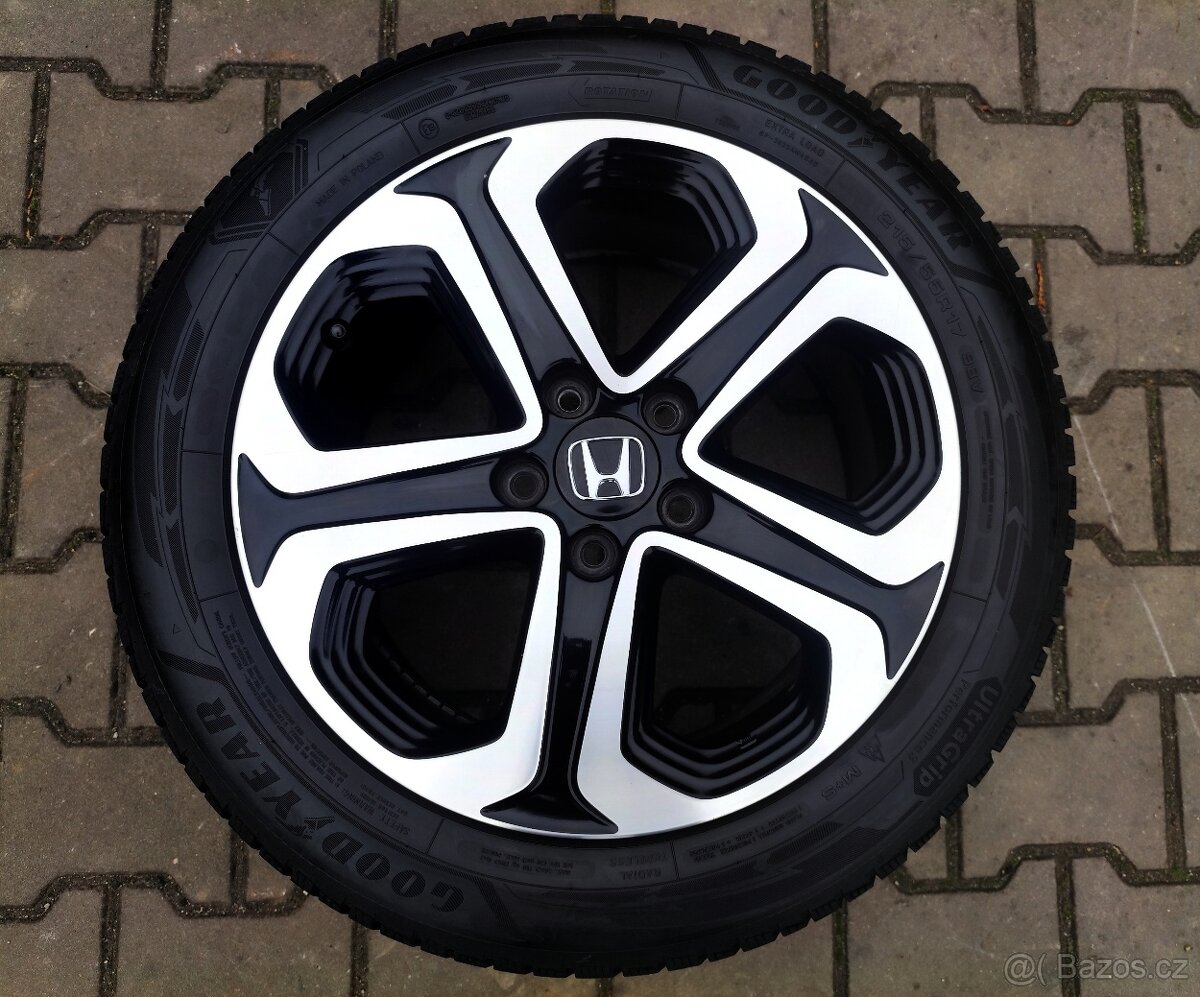 Alu kola originál Honda HR-V 5x114,3 R17 ZIMNÍ SADA - 4