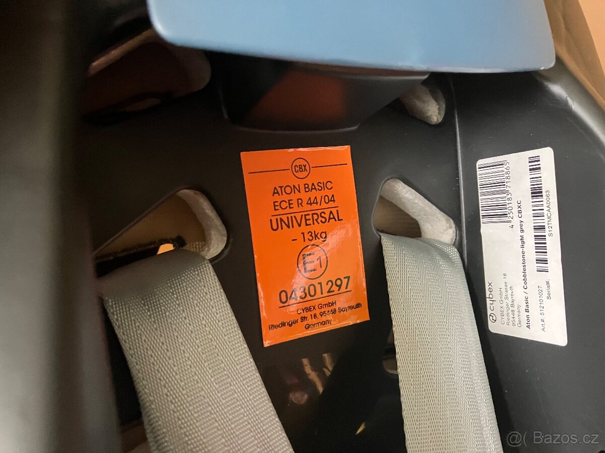 Autosedacka CBX Aton basic ECE R44/04 - 4