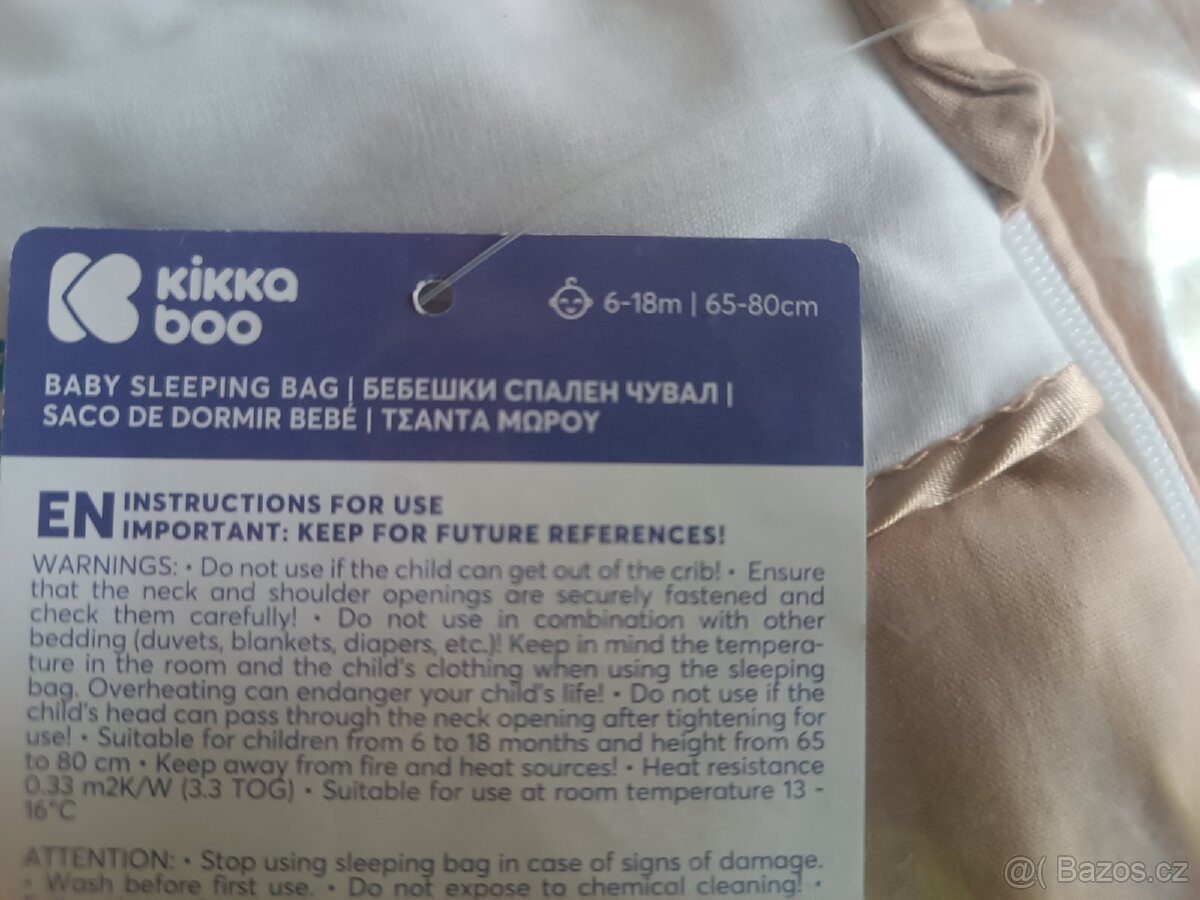 Spací pytel pro miminko 6–18 měsíců (cca 65–85 cm). - 4