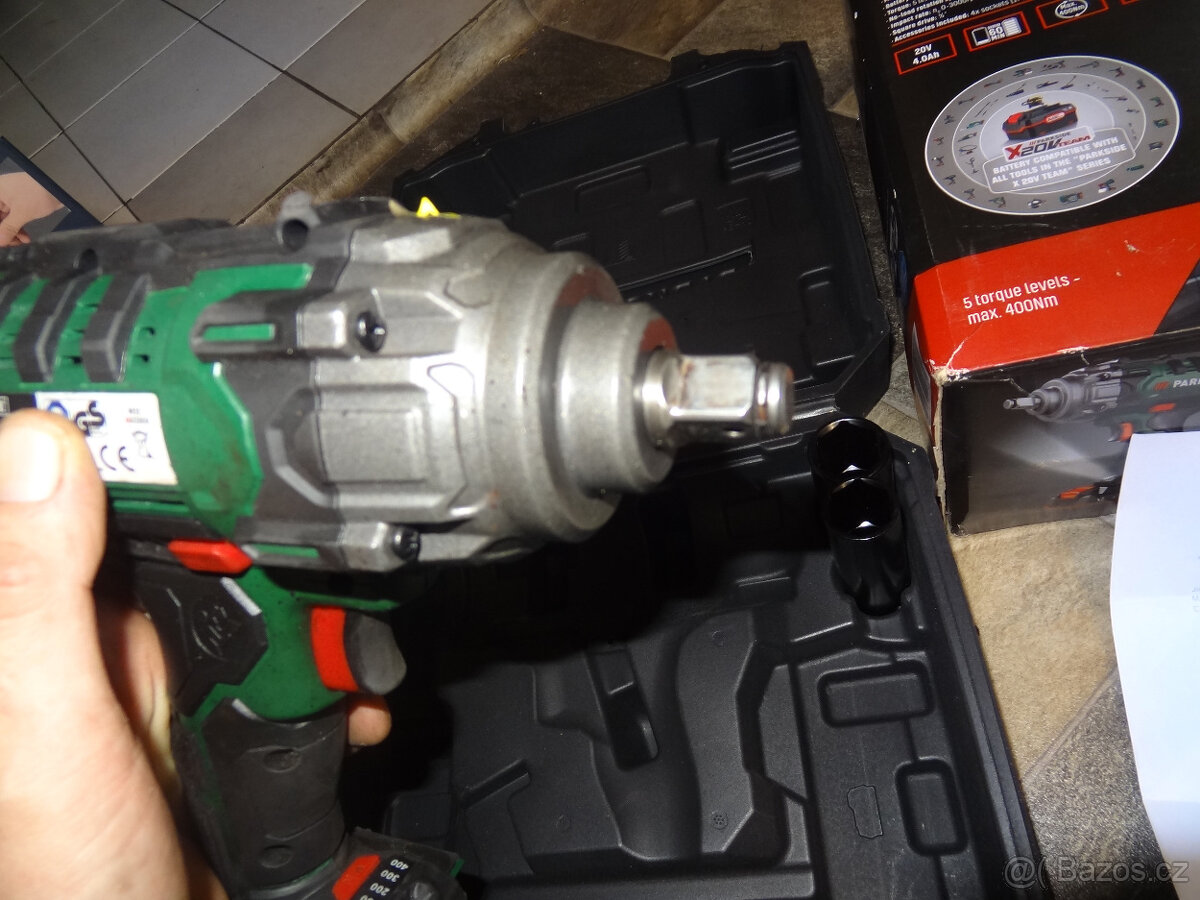 PARKSIDE Aku rázový utahovák na kola auta PASSK 20-Li - 4