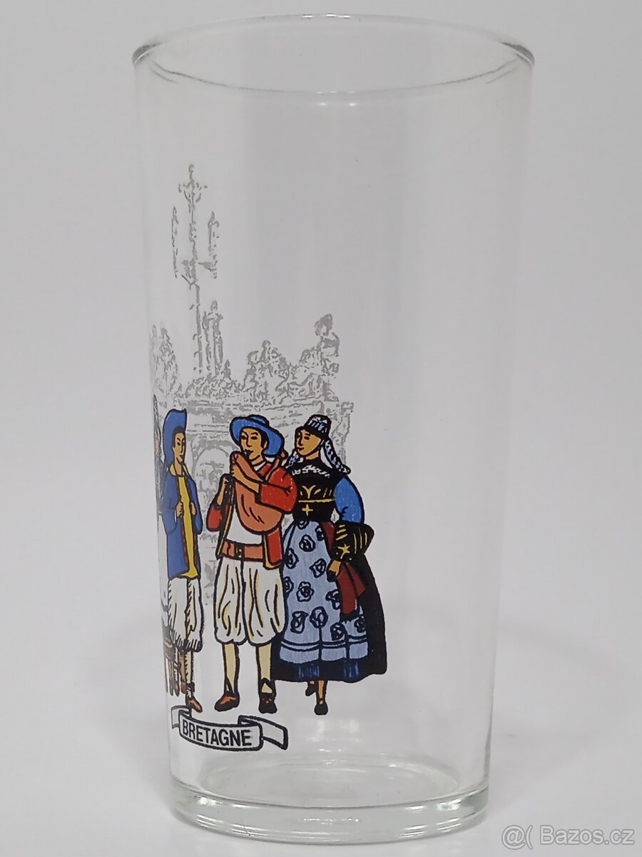 Bretagne - Sklenice od francouzské retro hořčice - 4